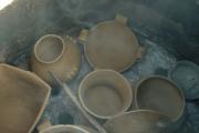 esperimento cottura ceramica preistorica fosse di combustione